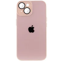 Чохол TPU+Glass Sapphire Midnight для Apple iPhone 13 (6.1") Рожевий / Pink Sand