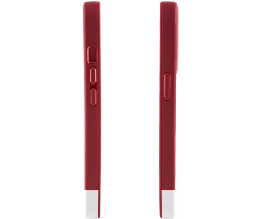 Чохол TPU+PC Bichromatic для Apple iPhone 13 (6.1") Wine / White