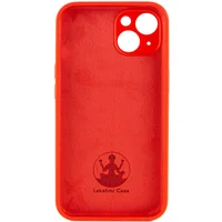 Чехол Silicone Case Lakshmi Square Full Camera для Apple iPhone 13 (6.1") Красный / Red