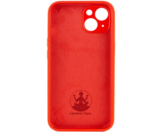 Чехол Silicone Case Lakshmi Square Full Camera для Apple iPhone 13 (6.1") Красный / Red