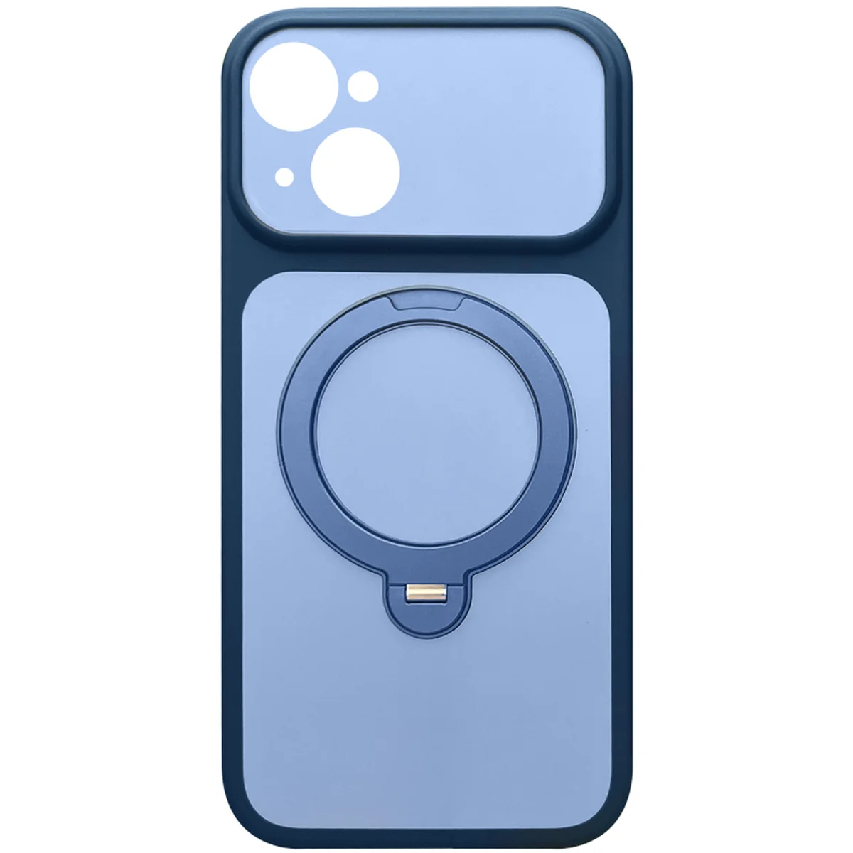 Чехол Ummi Full Camera with MagSafe HQ Ring для Apple iPhone 13 (6.1") Navy Blue