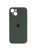 Чехол Silicone Case Full Camera Protective (AA) для Apple iPhone 13 (6.1") Зеленый / Cyprus Green / PVH