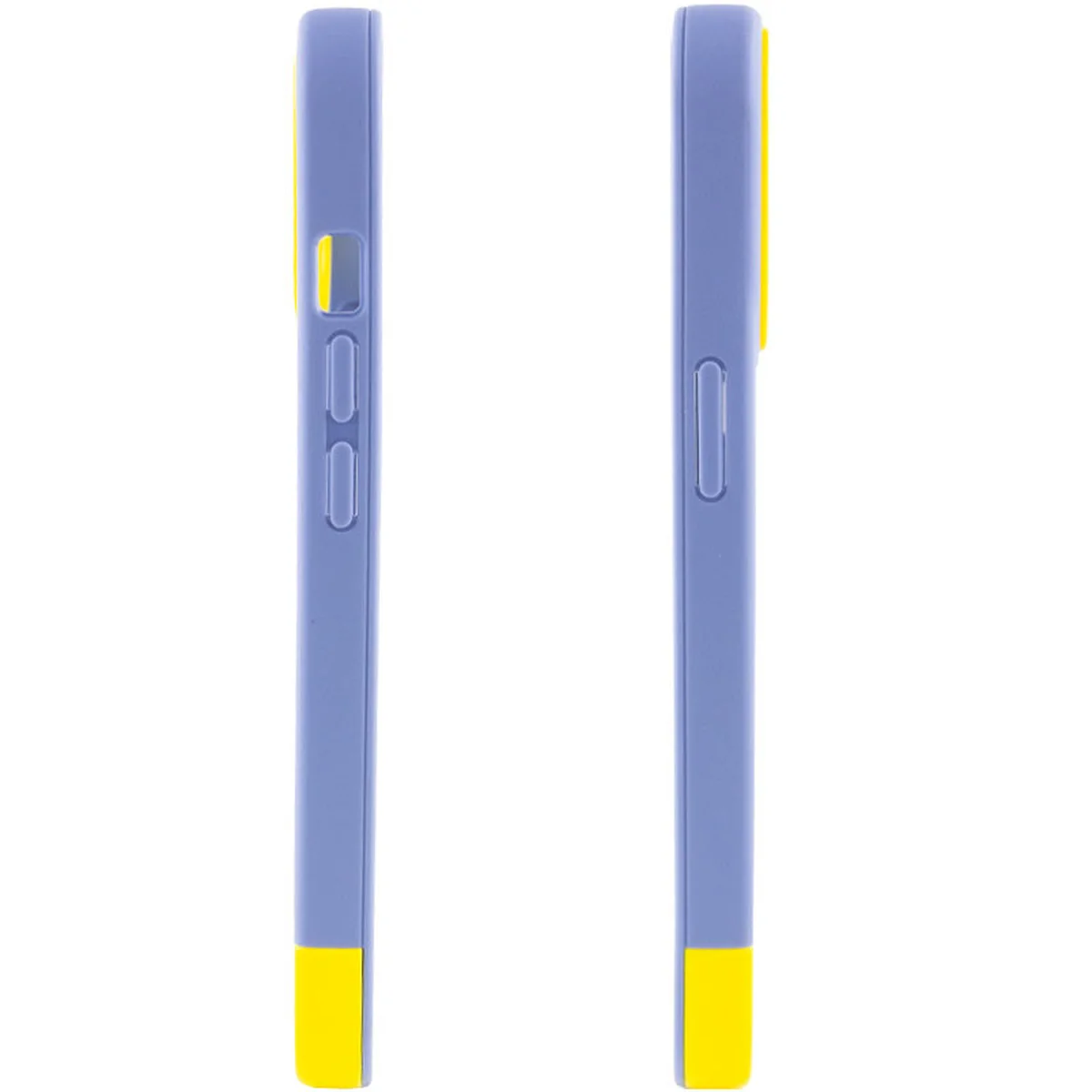 Чехол TPU+PC Bichromatic для Apple iPhone 13 (6.1") Blue / Yellow
