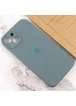 Чехол Silicone Case Full Camera Protective (AA) для Apple iPhone 13 (6.1") Зеленый / Pine green