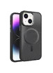 Чехол TPU+PC Carbon Mirage with MagSafe для Apple iPhone 13 / 14 (6.1") Black