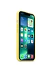 Чехол Silicone case (AAA) full with Magsafe для Apple iPhone 13 (6.1") Желтый / Lemon Zest