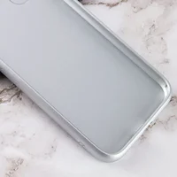 TPU+Glass чехол Matte Candy Full camera для Apple iPhone 13 (6.1") Белый