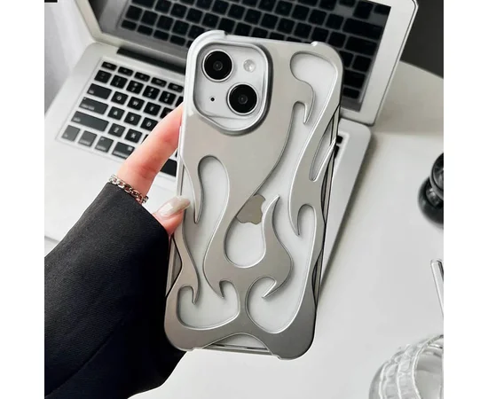 Чехол TPU WinFire для Apple iPhone 13 / 14 (6.1") Silver