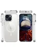 Чехол TPU Space Case Apex with MagSafe для Apple iPhone 13 / 14 / 15 (6.1") Silver