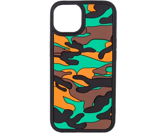 Чехол TPU+PC Army Collection для Apple iPhone 13 (6.1") Коричневый