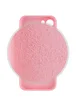 Чехол Silicone Case Full Camera Protective (AA) для Apple iPhone 13 (6.1") Розовый / Light pink
