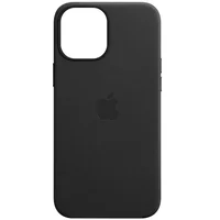 Кожаный чехол Leather Case (AAA) with MagSafe для Apple iPhone 13 (6.1") Midnight