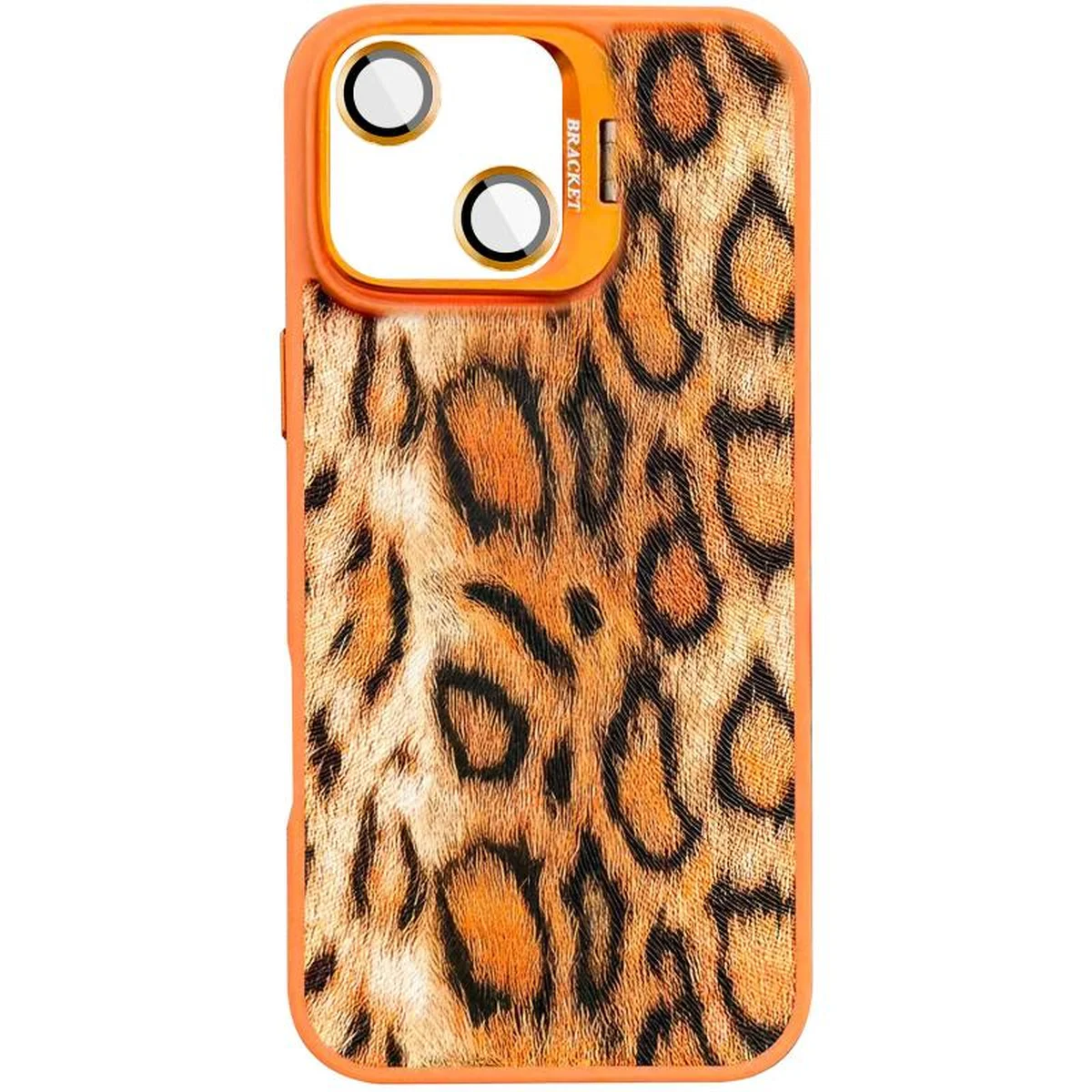 Чохол TPU+PC Wild Leopard with MagSafe and Lens для Apple iPhone 13 / 14 (6.1") Orange