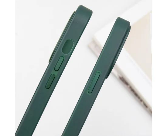 Кожаный чехол SnapCase with MagSafe для Apple iPhone 13 / 14 (6.1") Green