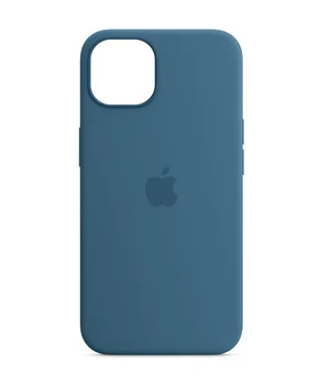 Чехол Silicone Case Full Protective (AA) для Apple iPhone 13 (6.1") Синий / Blue Jay
