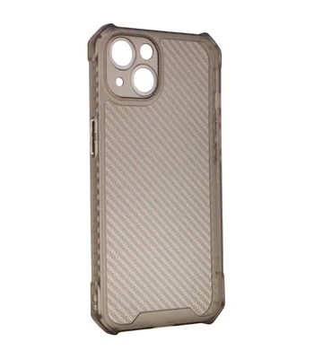 Чехол TPU Ease Carbon color series для Apple iPhone 13 (6.1") Черный / Прозрачный