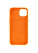 Чехол Silicone case (AAA) full with Magsafe and Animation для Apple iPhone 13 (6.1") Оранжевый / Marigold