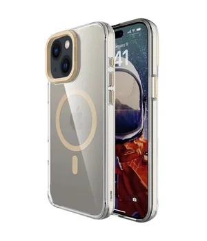 Чехол TPU Space Case Apex with MagSafe для Apple iPhone 13 / 14 / 15 (6.1") Gold