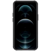Карбоновая накладка Nillkin Camshield (шторка на камеру) для Apple iPhone 13 (6.1") Черный / Black