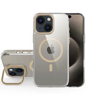 Чехол TPU Space Case Apex with MagSafe для Apple iPhone 13 / 14 / 15 (6.1") Gold