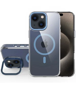 Чехол TPU Space Case Apex with MagSafe для Apple iPhone 13 / 14 / 15 (6.1") Navy Blue