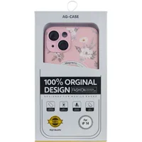 TPU+PC чехол Secret Garden with MagSafe для Apple iPhone 13 (6.1") Pink