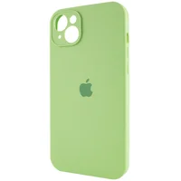 Чохол Silicone Case Full Camera Protective (AA) Apple iPhone 13 (6.1") М'ятний / Mint