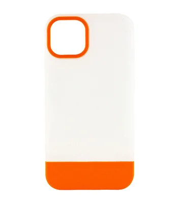 Чехол TPU+PC Bichromatic для Apple iPhone 13 (6.1") Matte / Orange