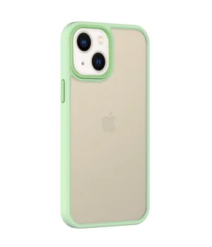 TPU+PC чехол Metal Buttons для Apple iPhone 13 (6.1") Салатовый TPU+PC чехол Metal Buttons для Apple iPhone 13 (6.1") Салатовый