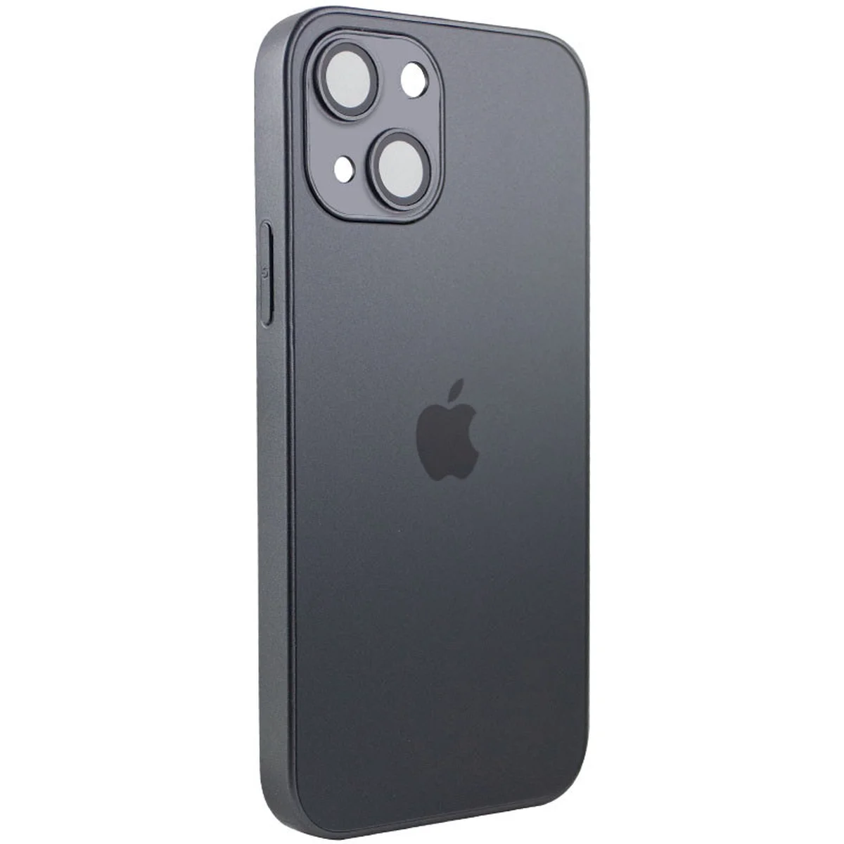 Чохол TPU+Glass Sapphire matte case для Apple iPhone 13 (6.1") Graphite Black
