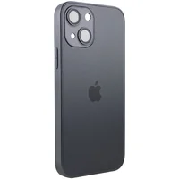 Чехол TPU+Glass Sapphire matte case для Apple iPhone 13 (6.1") Graphite Black
