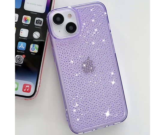 Чехол TPU Shine для Apple iPhone 13 / 14 (6.1") Purple