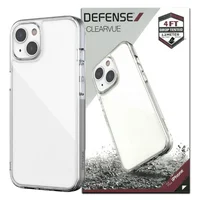 Чехол Defense ClearVue Series (TPU+PC) для Apple iPhone 13 (6.1") Прозрачный
