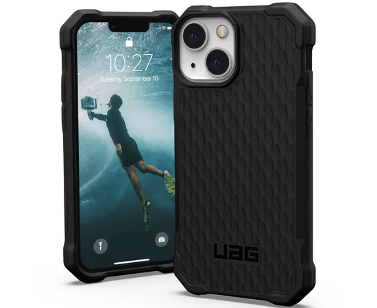 Чехол TPU UAG ESSENTIAL Armor для Apple iPhone 13 (6.1") Черный