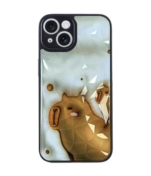 TPU+PC чехол Prisma Fluffie для Apple iPhone 13 (6.1") Capybara