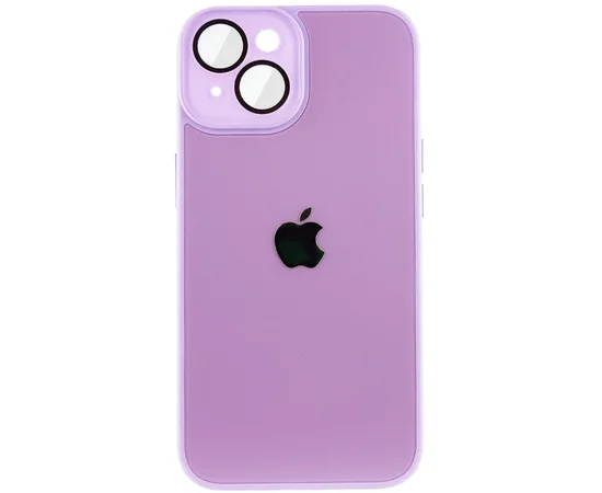 Чехол TPU+Glass Sapphire Midnight для Apple iPhone 13 (6.1") Сиреневый / Lilac