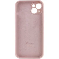 Чехол Silicone Case Full Camera Protective (AA) для Apple iPhone 13 (6.1") Розовый / Pink Sand / PVH
