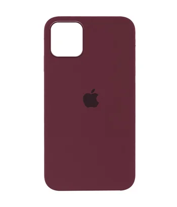 Чохол Silicone Case Full Protective (AA) для Apple iPhone 13 (6.1 ") Бордовий / Plum