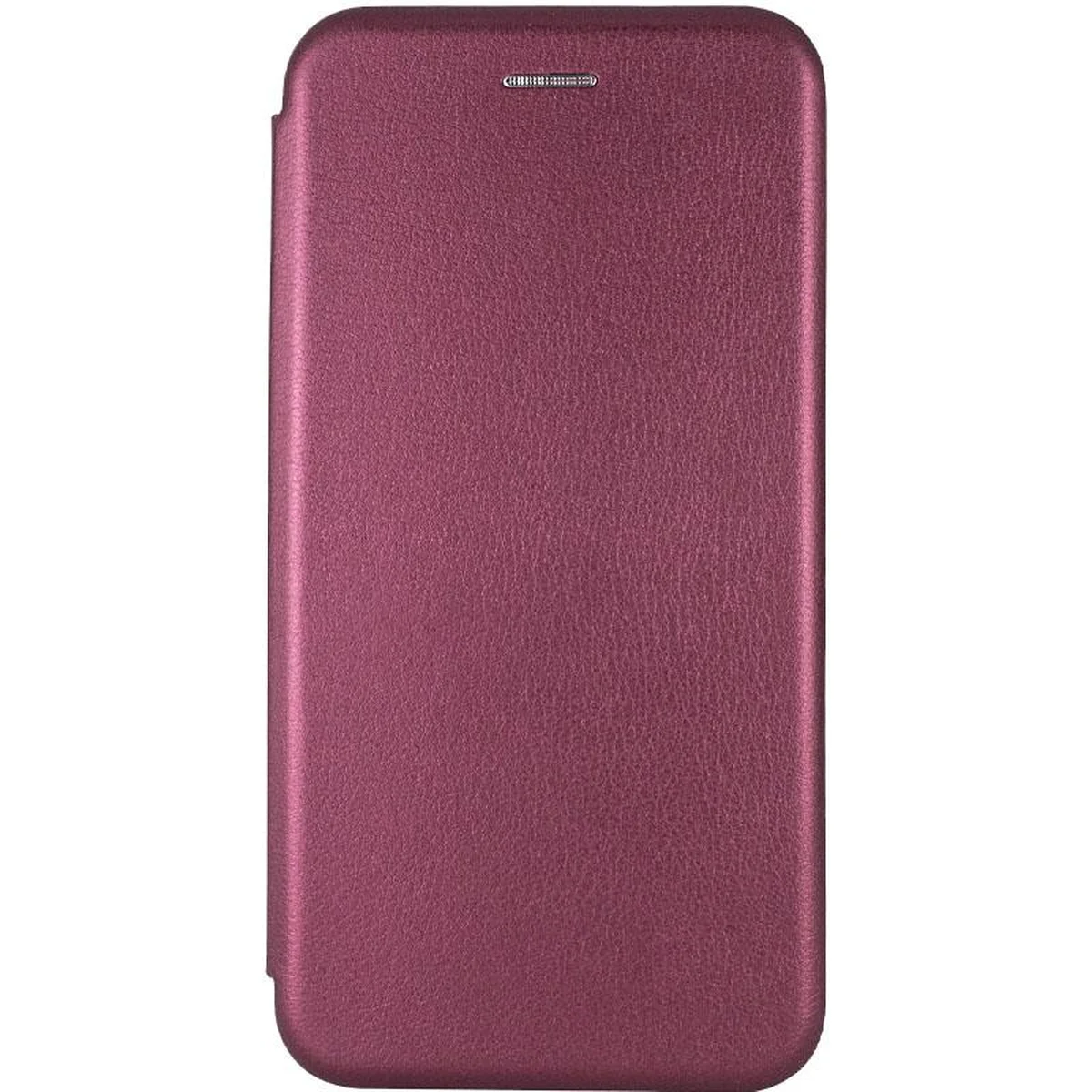 Кожаный чехол-книжка Classy для Apple iPhone 13 (6.1") Бордовый