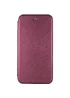 Кожаный чехол-книжка Classy для Apple iPhone 13 (6.1") Бордовый