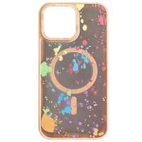 Чохол TPU+PC Flush with MagSafe для Apple iPhone 13 (6.1") Desert gold