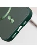 Кожаный чехол SnapCase with MagSafe для Apple iPhone 13 / 14 (6.1") Green