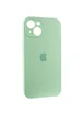 Чехол Silicone Case Full Camera Protective (AA) для Apple iPhone 13 (6.1") Зеленый / Pistachio