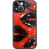 TPU+PC чехол Prisma Plushie для Apple iPhone 13 (6.1") Kiss