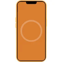 Чехол Silicone case (AAA) full with Magsafe and Animation для Apple iPhone 13 (6.1") Оранжевый / Marigold