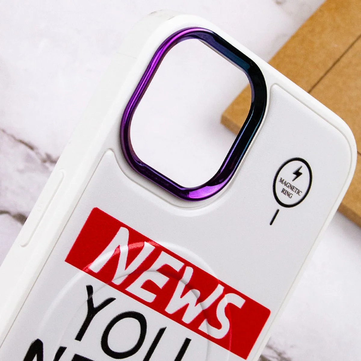 TPU+PC чохол Funny pictures with MagSafe для Apple iPhone 13 (6.1") News