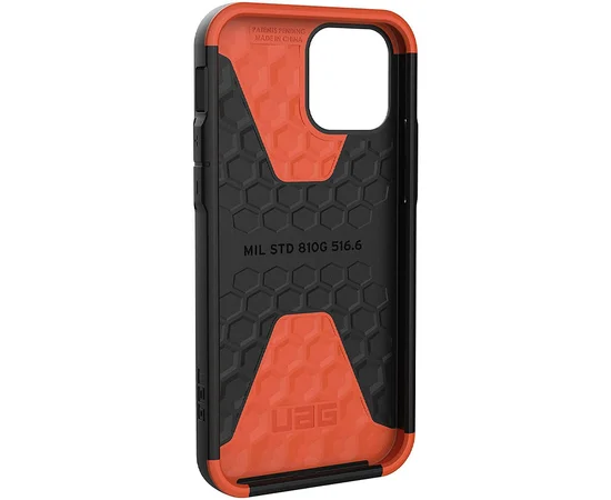Чехол TPU UAG CIVILIAN series для Apple iPhone 13 (6.1") Черный