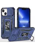 Ударопрочный чехол Camshield Army Ring для Apple iPhone 13 (6.1") Синий / Navy