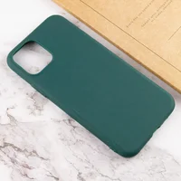 Силіконовий чохол Candy для Apple iPhone 13 (6.1") Зелений / Forest green