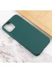 Силиконовый чехол Candy для Apple iPhone 13 (6.1") Зеленый / Forest green
